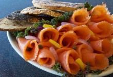 Salmon Rolled